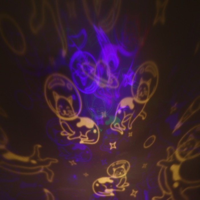 Ночник «Котята», 11,7 х 10,8 см