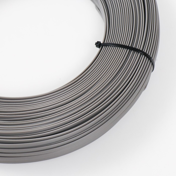 Ротанг искусственный 8 мм 100 м волна (серый) Ротанг искусственный 8 мм 100 м волна (серый)