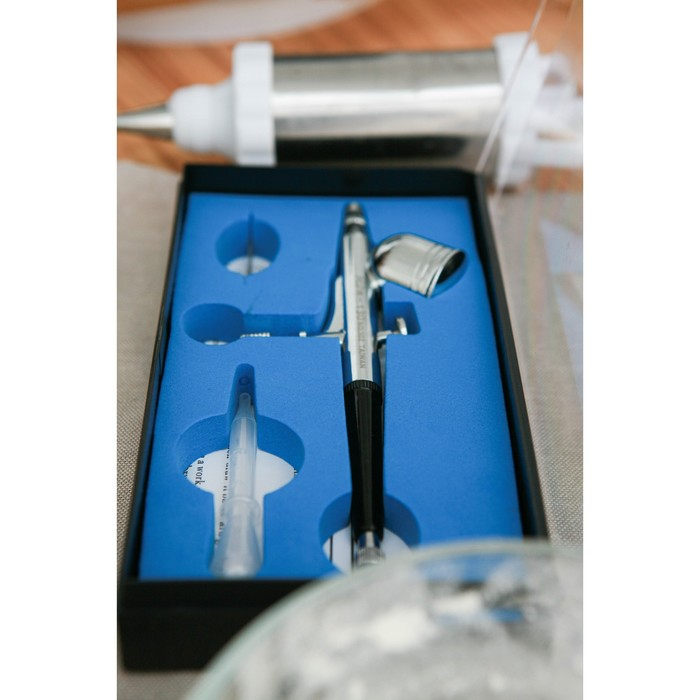 Кондитерский аэрограф для декорирования HD-130, диаметр сопла 0,3 мм Кондитерский аэрограф для декорирования HD-130, диаметр сопла 0,3 мм