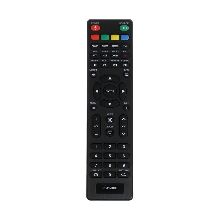 Пульт ДУ Huayu RS41-DCG, Для ТВ,  универсальный, черный Пульт ДУ Huayu RS41-DCG, Для ТВ,  универсальный, черный