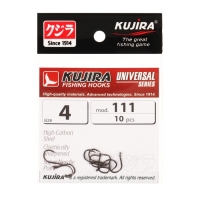 Крючки Kujira Universal 111, цвет BN, № 4, 10 шт.