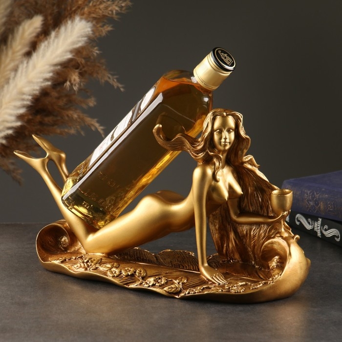 Подставка для бутылки  Подставка для бутылки "Девушка" 35*20см