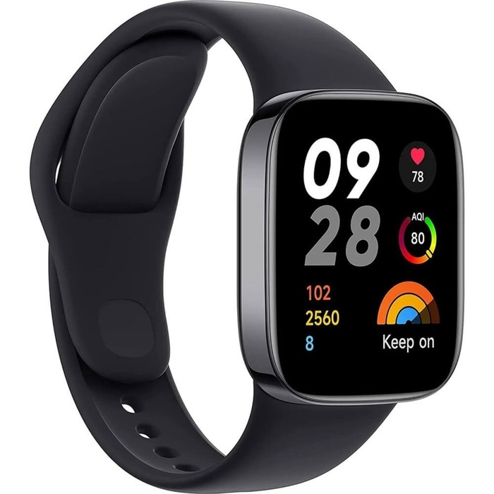 Смарт-часы Xiaomi Redmi Watch 3 Active, 1.83 Смарт-часы Xiaomi Redmi Watch 3 Active, 1.83", TFT, сенсор, GPS, замер SpO2,289 мАч, черные