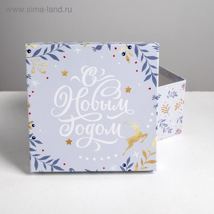 Набор подарочных коробок 6 в 1 «Нежность», 10 х 10 х 6 - 20 х 20 х 11 см , Новый год