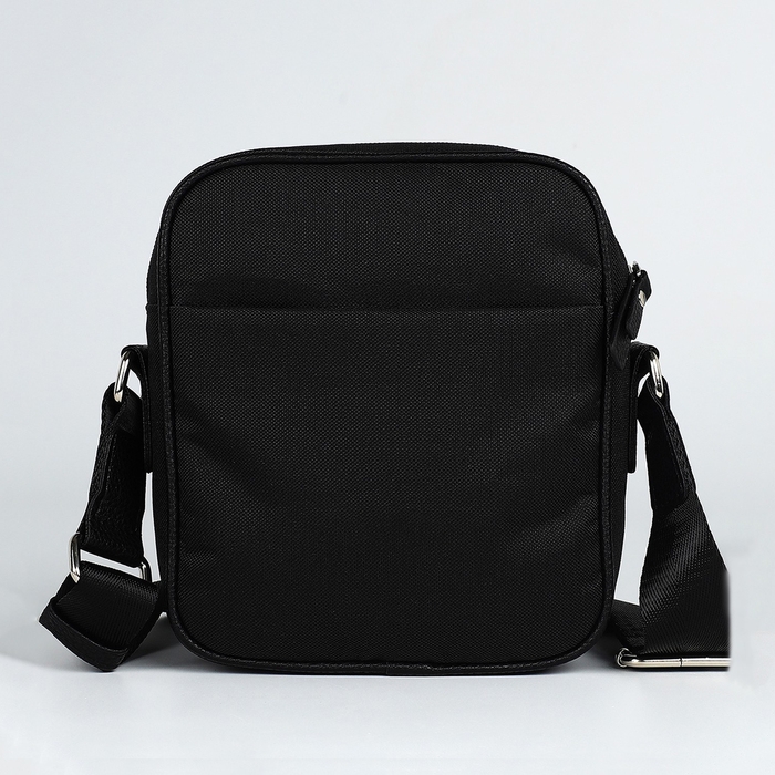 Сумка мужская через плечо TEXTURA, искусственная кожа, цвет чёрный Сумка мужская через плечо TEXTURA, искусственная кожа, цвет чёрный