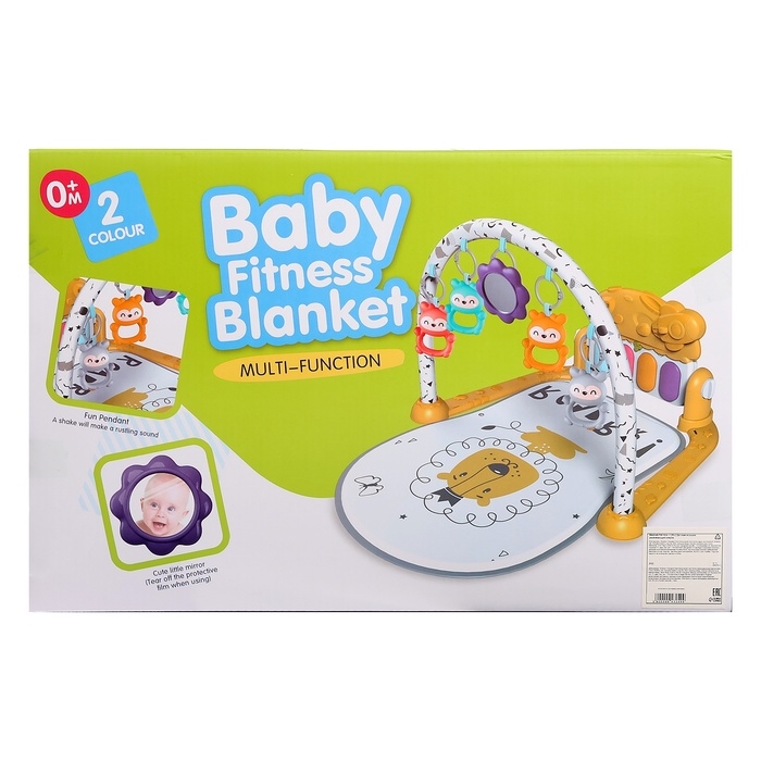 Развивающий коврик «Лёвушка», световые, звуковые эффекты Развивающий коврик «Лёвушка», световые, звуковые эффекты