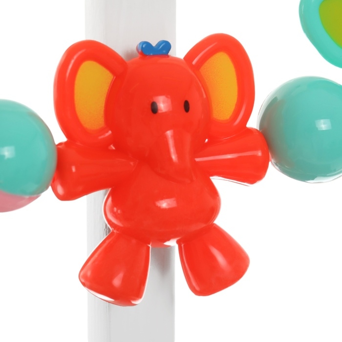 Растяжка на коляску/кроватку «Слоник», 3 игрушки с погремушками, цвет МИКС, Крошка Я Растяжка на коляску/кроватку «Слоник», 3 игрушки с погремушками, цвет МИКС, Крошка Я