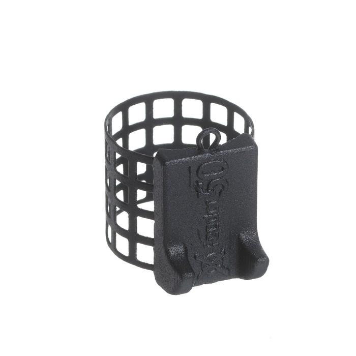 Груз-кормушка металлическая X-FEEDER ME BATMAN M PERFO, цвет Matt Black, 50 г, 30 мл Груз-кормушка металлическая X-FEEDER ME BATMAN M PERFO, цвет Matt Black, 50 г, 30 мл