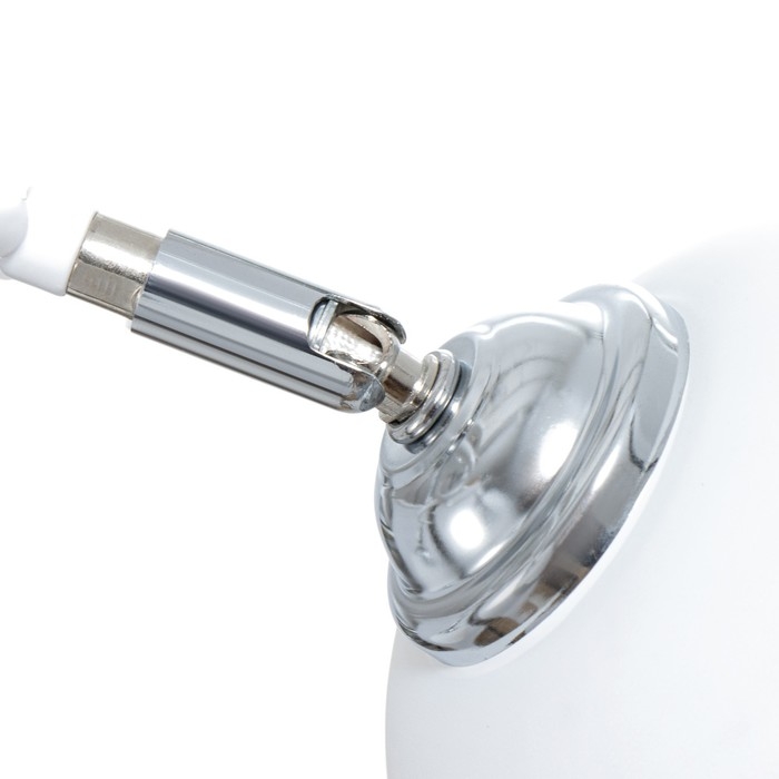 Люстра Люстра "Ава" 3хЕ27 40Вт бело-хромовый 50х50х27 см BayerLux