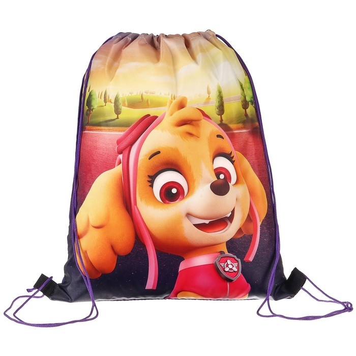 Мешок для обуви 420*330 мм, Щенячий патруль Мешок для обуви 420*330 мм, Щенячий патруль "Скай"