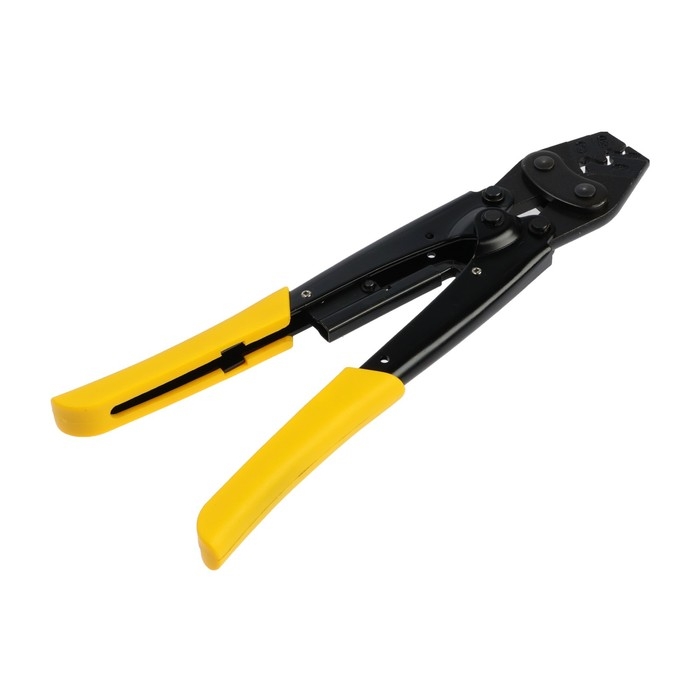 Пресс-клещи ТУНДРА, для опрессовки втулочных наконечников, без регулировки 0.25 - 6 мм2 Пресс-клещи ТУНДРА, для опрессовки втулочных наконечников, без регулировки 0.25 - 6 мм2