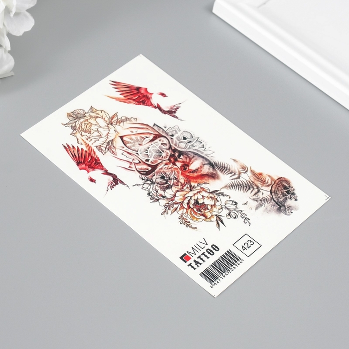 Татуировка на тело Татуировка на тело "Олень" 10х15 см