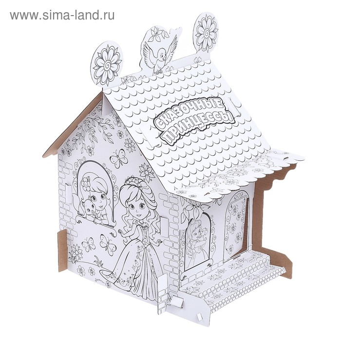 Домик-раскраска «Сказочные принцессы» Домик-раскраска «Сказочные принцессы»