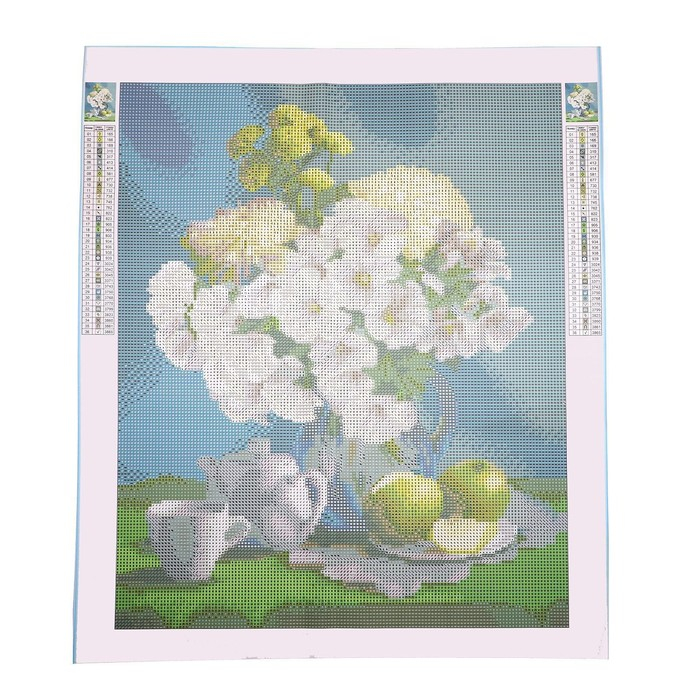 Алмазная мозаика с полным заполнением на холсте «Натюрморт», 40 х 50 см Алмазная мозаика с полным заполнением на холсте «Натюрморт», 40 х 50 см
