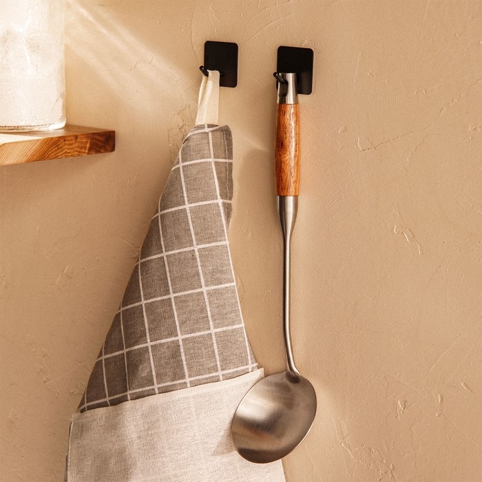 Половник из нержавеющей стали SL Home, «Рустик» 38×10 см, цвет серебряный Половник из нержавеющей стали SL Home, «Рустик» 38×10 см, цвет серебряный