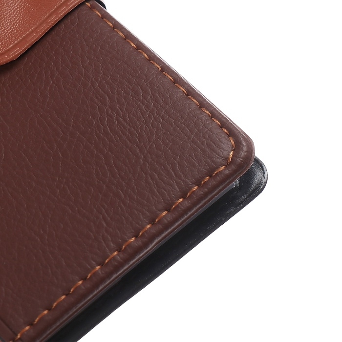 Записная книжка А6, 102 листа в линейку, обложка ПВХ, комбинированная, на кнопке Записная книжка А6, 102 листа в линейку, обложка ПВХ, комбинированная, на кнопке