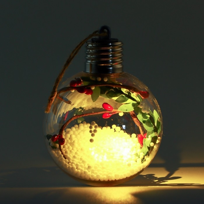 Новогодний шар ёлочный «Время волшебства», на Новый год, d=8 см. Новогодний шар ёлочный «Время волшебства», на Новый год, d=8 см.