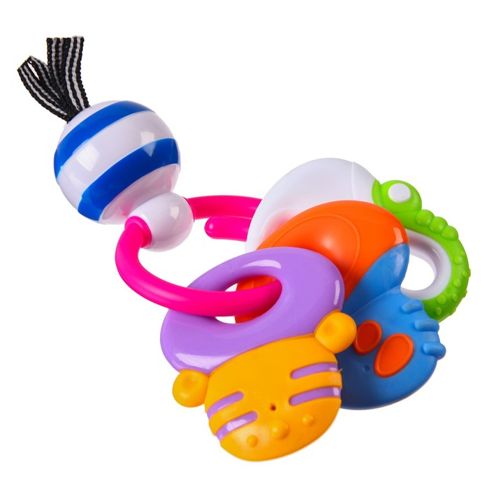 Погремушка «Ключики», на кольце, Крошка Я Погремушка «Ключики», на кольце, Крошка Я