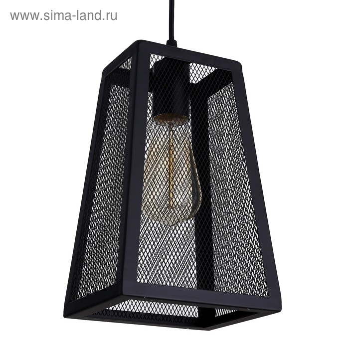 Светильник BayerLux "Интерно" 1xE27 40Вт черный 17,5х17,5х27 см.