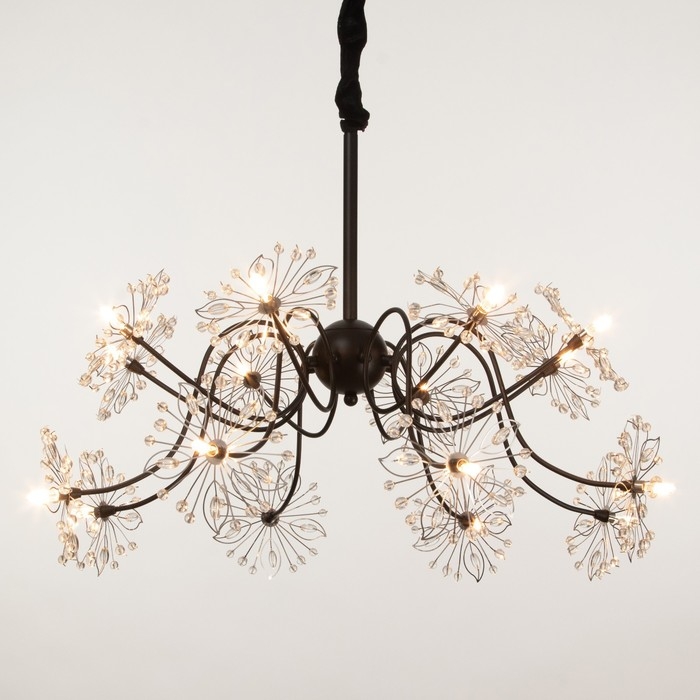 Люстра 1176/16 G4 20Вт черный 60х60х40см BayerLux