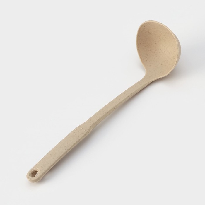 Половник Доляна «Беж», 28 см, цвет бежевый Половник Доляна «Беж», 28 см, цвет бежевый