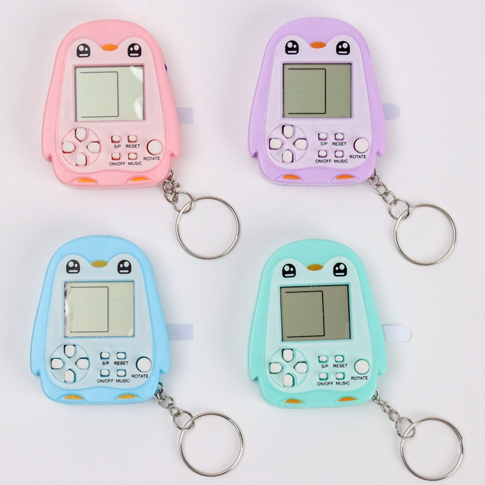 Электронная игра «Пингвин» на брелоке, цвета МИКС Электронная игра «Пингвин» на брелоке, цвета МИКС