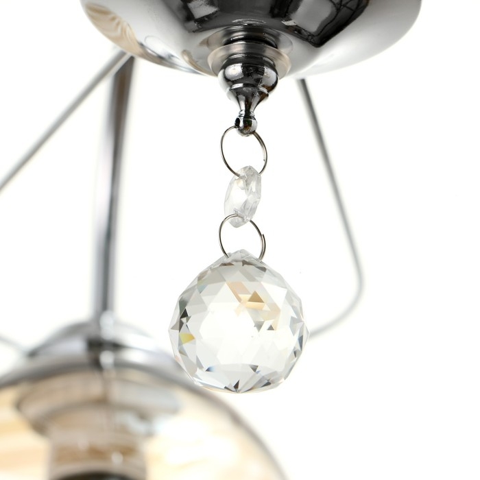 Люстра  Люстра "Анрия" 3хЕ27 40Вт хром 59х59х30 см BayerLux