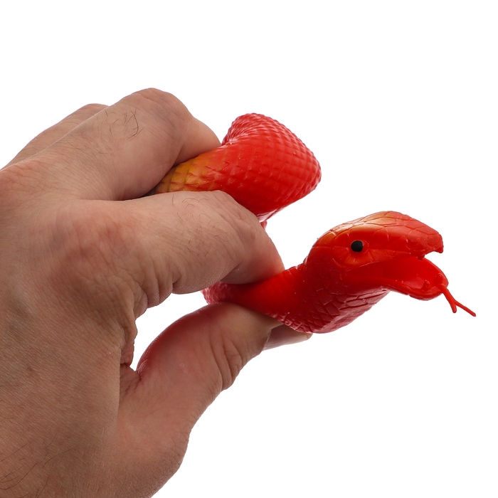 Новый год! Тянучка «Змея» с песком, цвета МИКС Новый год! Тянучка «Змея» с песком, цвета МИКС