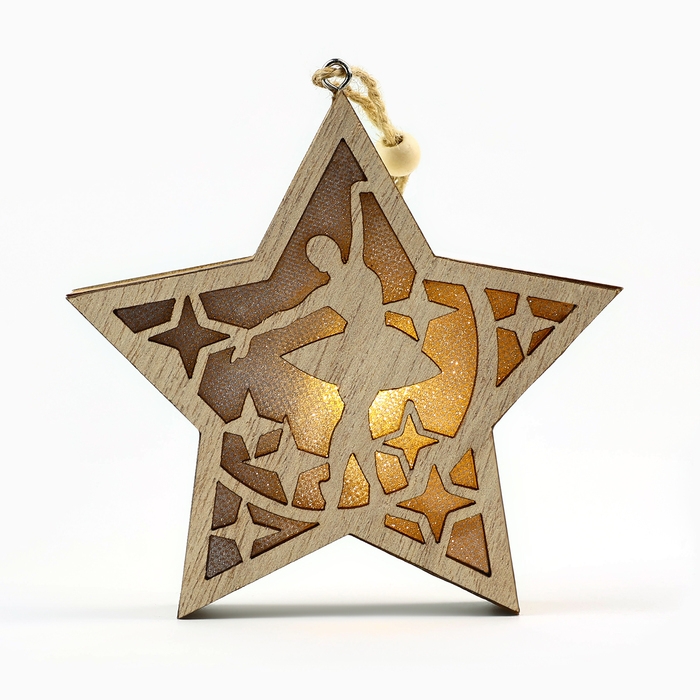 Ёлочная игрушка новогодняя «Балерина», на Новый год, 11,5 х 11 см Ёлочная игрушка новогодняя «Балерина», на Новый год, 11,5 х 11 см