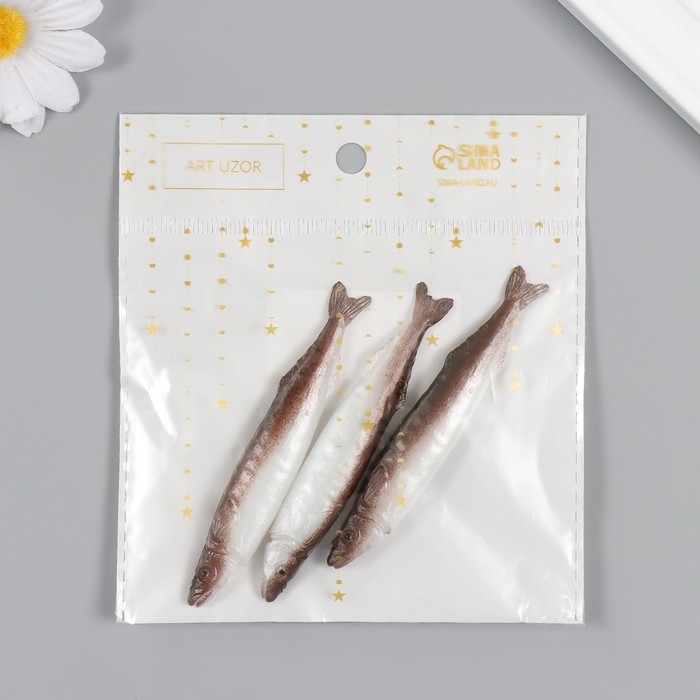 Декор для творчества PVC Декор для творчества PVC "Килька" 8,5х1,5х0,9 см