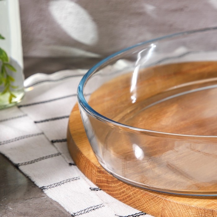 Набор форм для запекания и выпечки из жаропрочного стекла Доляна «Фуэго», 1,5/2,1/3 л, 3 шт Набор форм для запекания и выпечки из жаропрочного стекла Доляна «Фуэго», 1,5/2,1/3 л, 3 шт