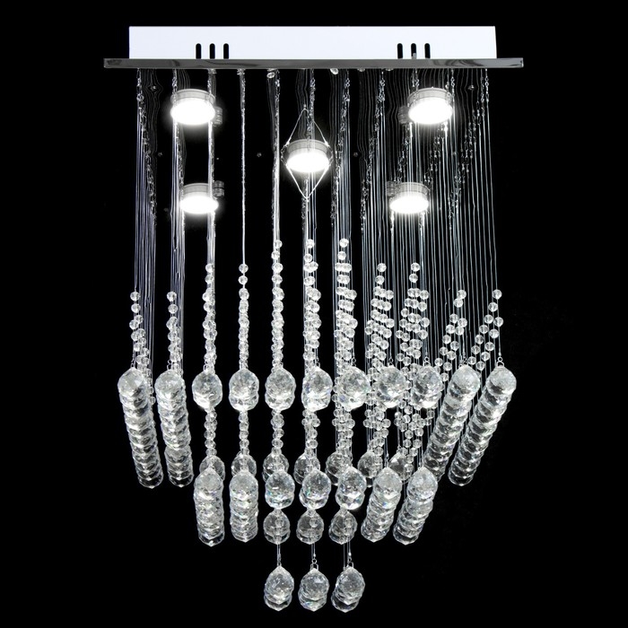 Светильник каскад Светильник каскад "Ловелла" 5xLED хром 48х48х60см BayerLux