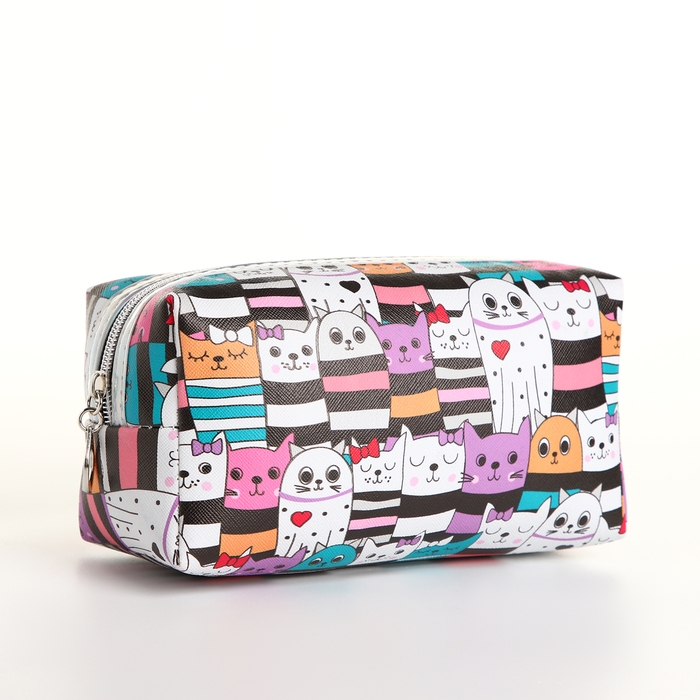 Косметичка на молнии, цвет разноцветный Косметичка на молнии, цвет разноцветный