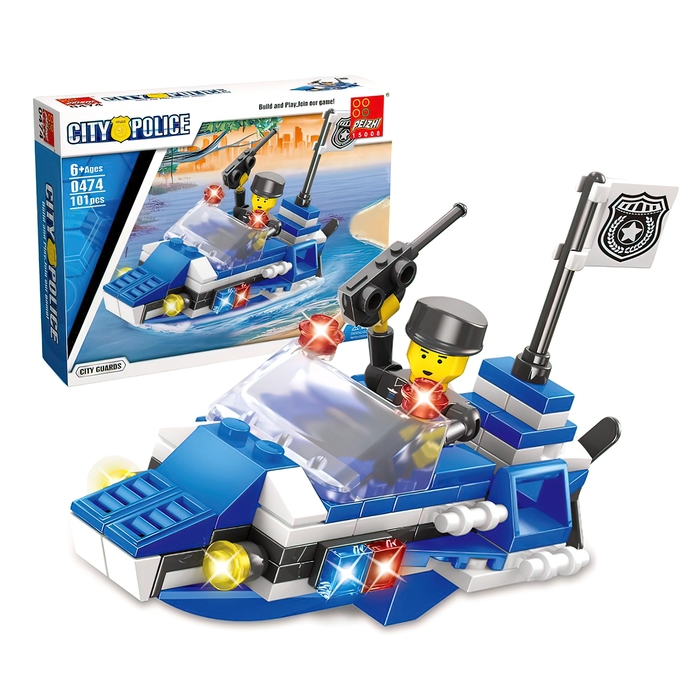 Конструктор «Береговой патруль», 101 деталь Конструктор «Береговой патруль», 101 деталь