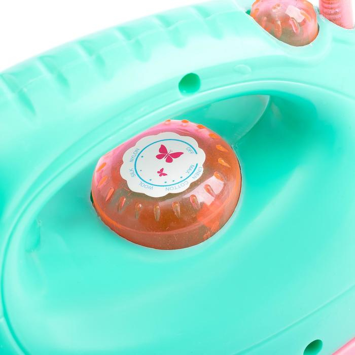 Набор для глажения «Доска и утюг», со световыми и звуковыми эффектами, МИКС Набор для глажения «Доска и утюг», со световыми и звуковыми эффектами, МИКС