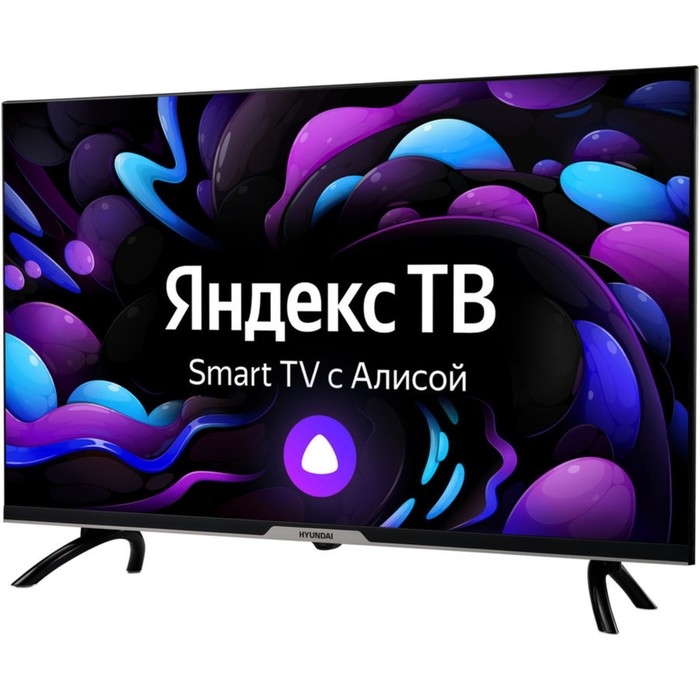 Телевизор Hyundai H-LED32BS5003, 32 Телевизор Hyundai H-LED32BS5003, 32", 1366x768, DVB-T2/C/S2,HDMI 2, USB 1, SmartTV,чёрный