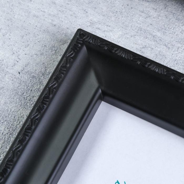 Фоторамка пластик L-6 15х21 см чёрный (пластиковый экран) Фоторамка пластик L-6 15х21 см чёрный (пластиковый экран)