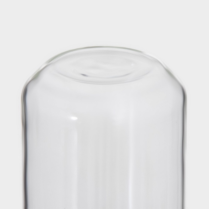 Стаканы «Брук», 450 мл, 7,5×15 см, набор 2 шт, стекло, прозрачные