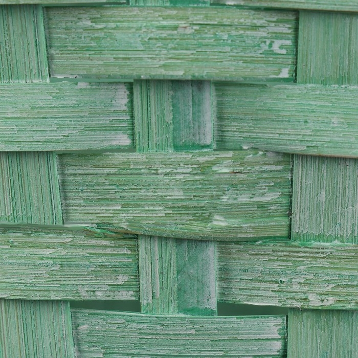 Набор корзин плетеных, 22х18х10/34 см, 24х19х10/36 см, 27х21х10/38 см, 3 шт, зелёные, бамбук 1029629 Набор корзин плетеных, 22х18х10/34 см, 24х19х10/36 см, 27х21х10/38 см, 3 шт, зелёные, бамбук 1029629