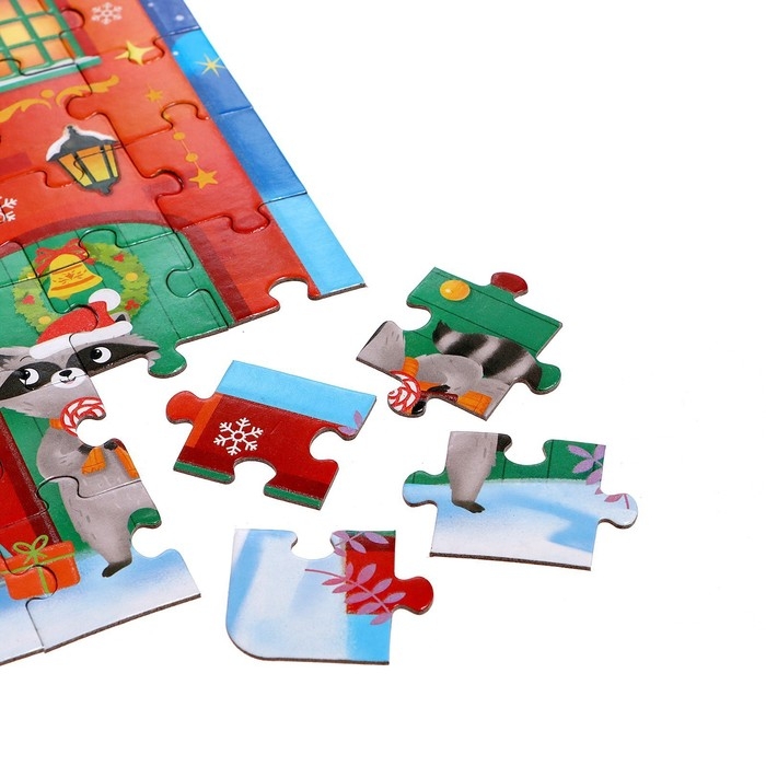 Светящиеся пазлы в металлической коробке «Волшебная ночь», 70 деталей Светящиеся пазлы в металлической коробке «Волшебная ночь», 70 деталей