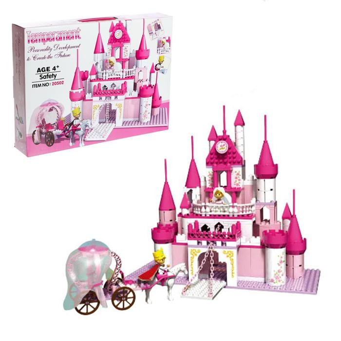Конструктор для девочек «Сказочный замок», 500 деталей Конструктор для девочек «Сказочный замок», 500 деталей