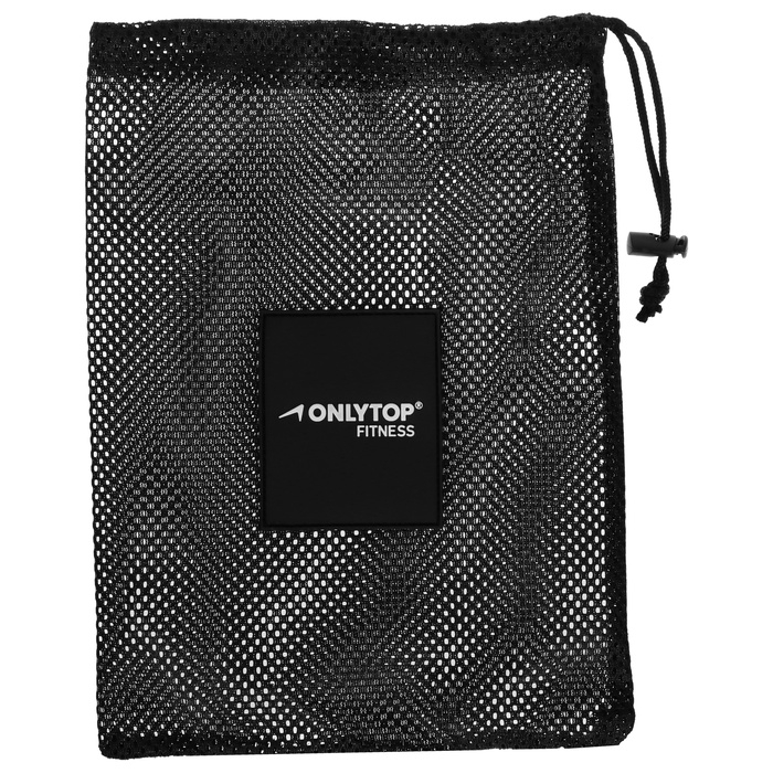 Пояс на талию для похудения ONLYTOP fitness, размер L-XL, цвет черный Пояс на талию для похудения ONLYTOP fitness, размер L-XL, цвет черный