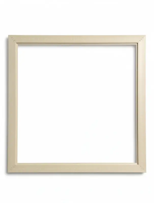 Рама для картин и зеркал Artex Bray, 50&times;50 см, белый с золотом