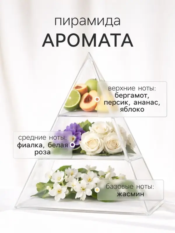 Диффузор ароматический с палочками Hygge Home Балийский цветок, 50 мл