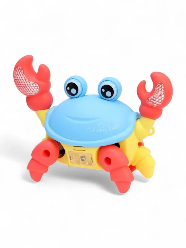 Музыкальная игрушка  Музыкальная игрушка "Краб" свет, звук