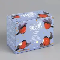 Гирлянда &laquo;Бахрома&raquo; 2&times;1.5 м с насадками &laquo;Сердце&raquo;, IP20, прозрачная нить, 124 LED, свечение тёплое белое, 220 В