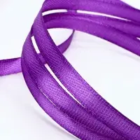 Лента атласная, 6 мм, 23±1 м, фиолетовая №34