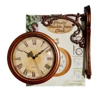 Часы настенные интерьерные &laquo;Сабатини&raquo;, двусторонние, на подвесе, плавный ход, 35&times;30 см, d=19.5 см, от батарейки 1хАА