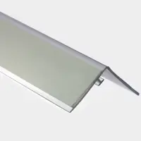 Ограничитель передний пластиковый самоклеящийся с Т-профилем, 1000&times;32&times;30 мм, прозрачный