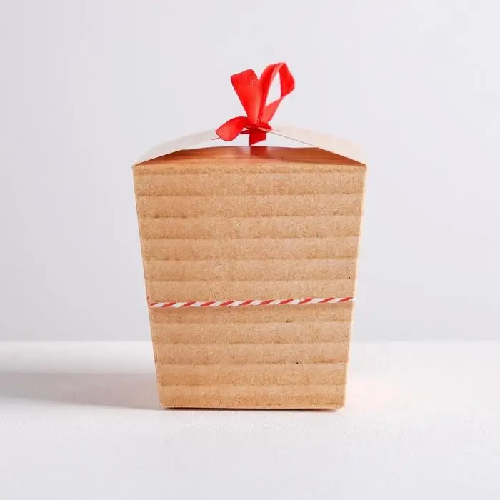 Бонбоньерка новогодняя «Happy new year», 7,5 х 8 х 7,5 см, Новый год